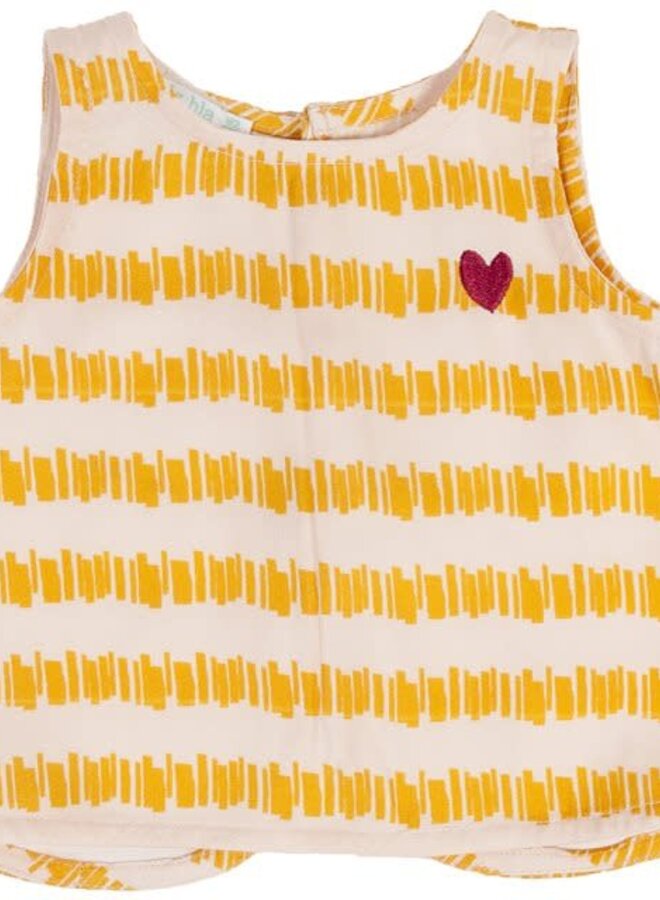 Tanktop Heart - Soft rose