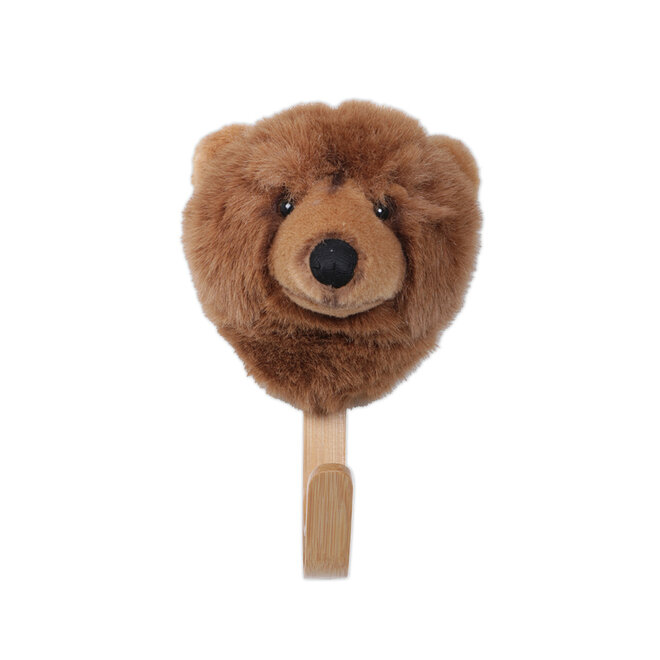 Wild & Soft - Kapstok kopje bruine beer