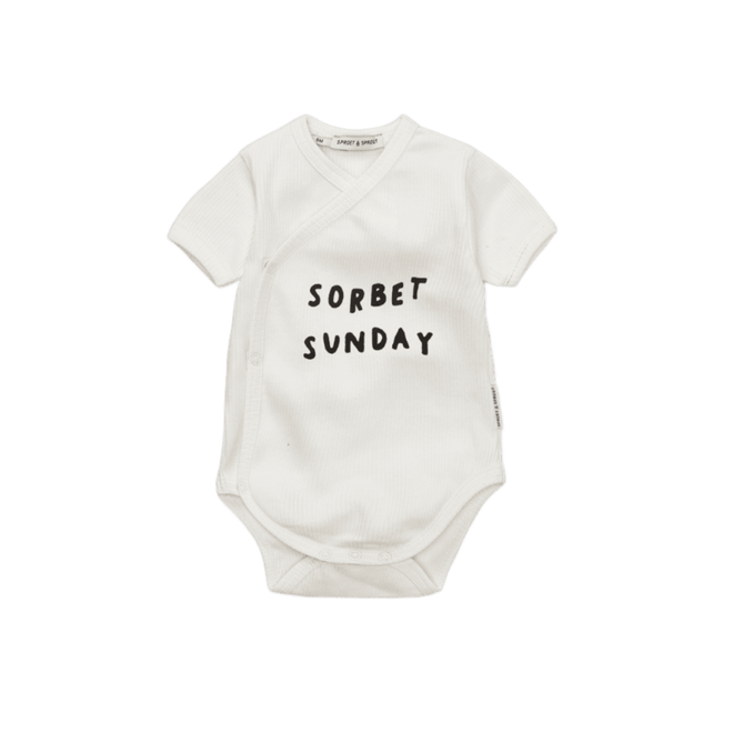 Sproet & Sprout - Rib romper sorbet sunday