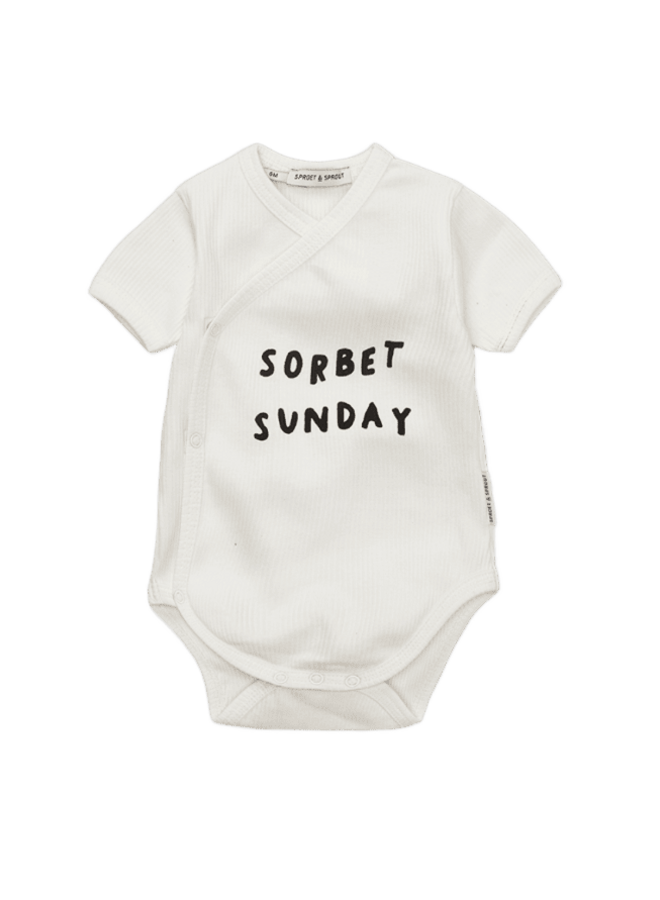 Sproet & Sprout - Rib romper sorbet sunday