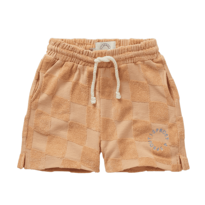 Sproet & Sprout - Shorts terry blocks Nectarine