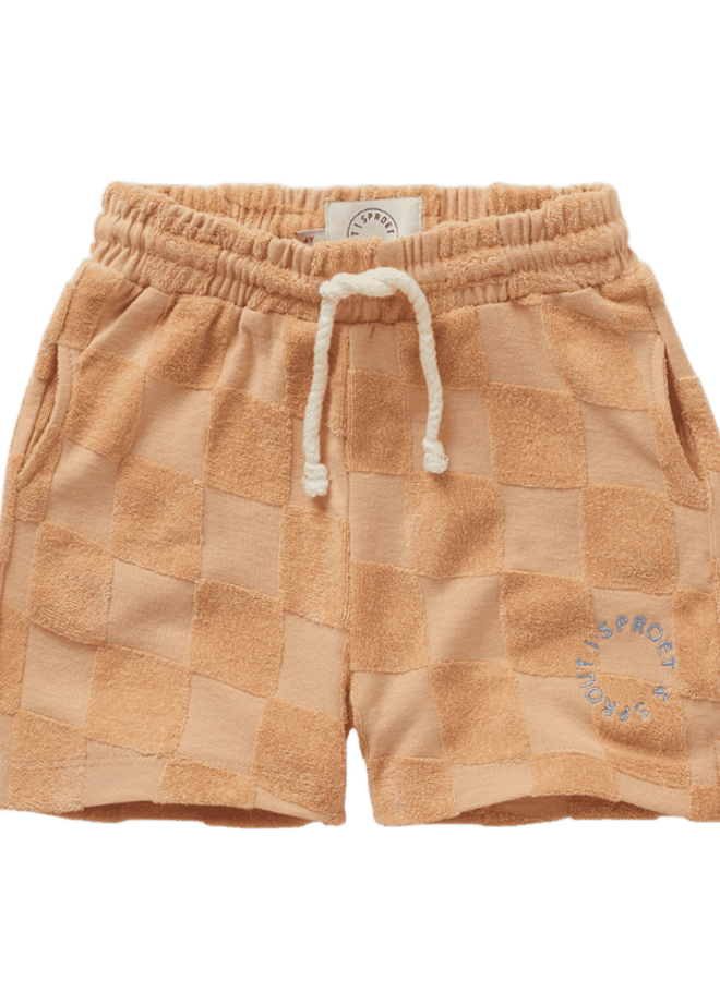 Sproet & Sprout - Shorts terry blocks Nectarine