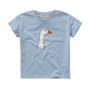 Sproet & Sprout - T-shirt goose Misty blue