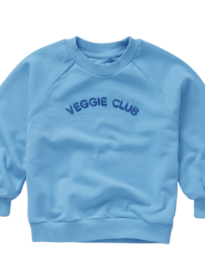 Sproet & Sprout - Raglan sweatshirt veggie club Breezy blue