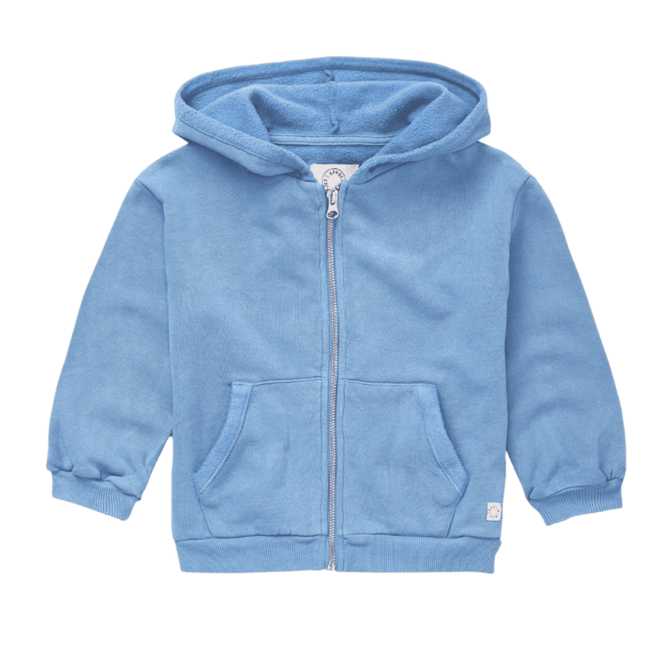 Sproet & Sprout - Hooded cardigan sproet Breezy blue