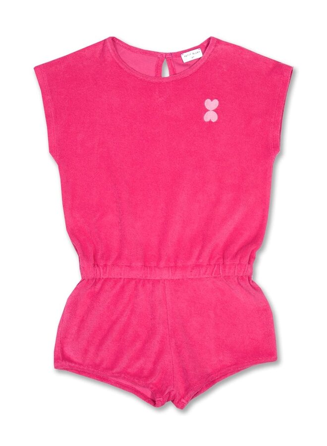 Petit Blush - Towel Jumpsuit - Party punch