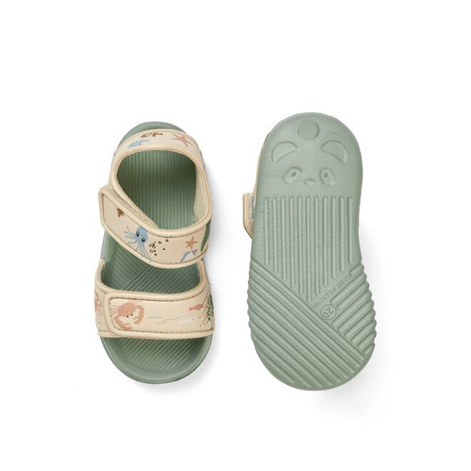 Liewood - Blumer sandals - Crab sandy