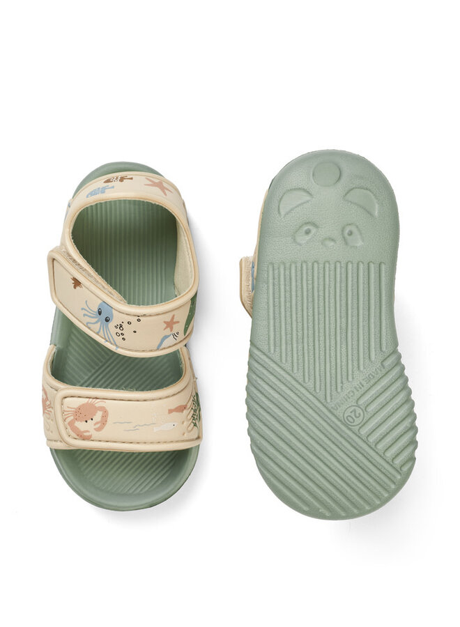 Liewood - Blumer sandals - Crab sandy