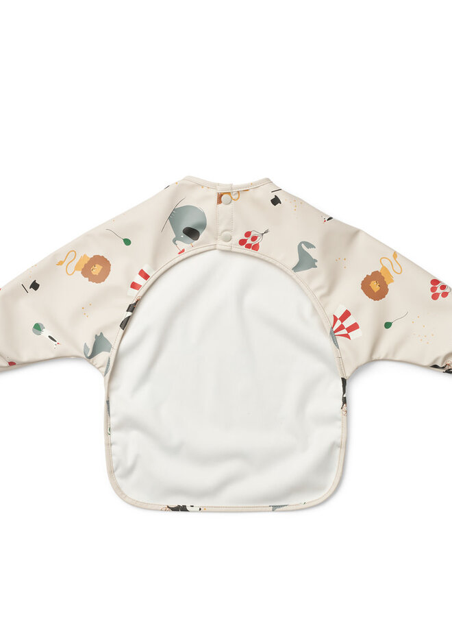 Liewood - Merle printed bib Circus sandy