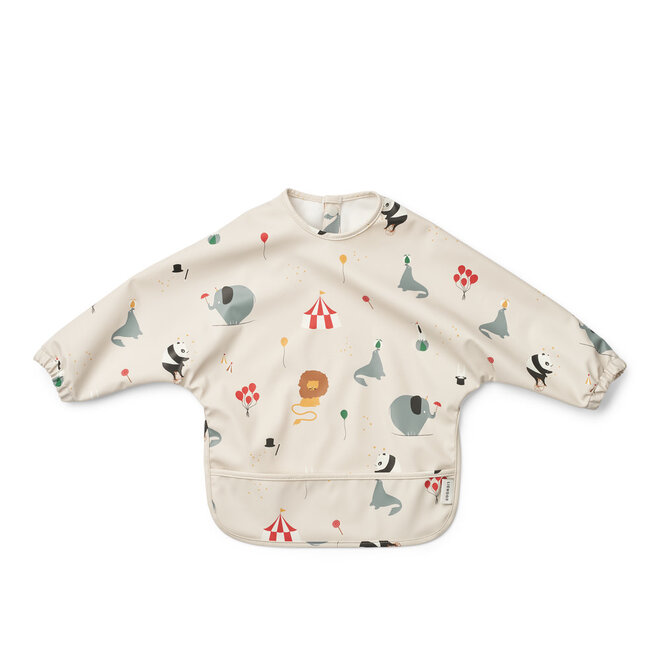 Liewood - Merle printed bib Circus sandy