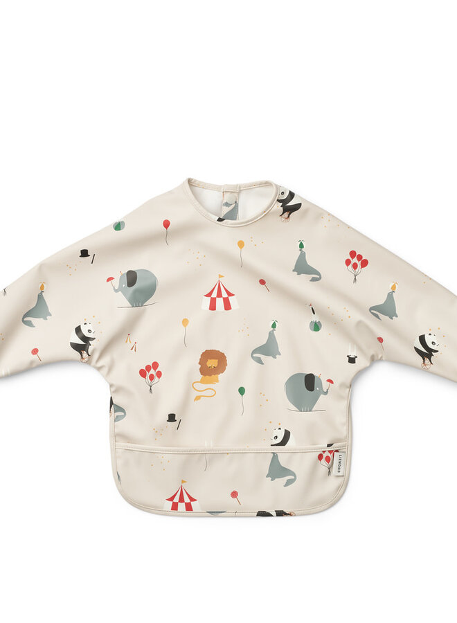 Liewood - Merle printed bib Circus sandy