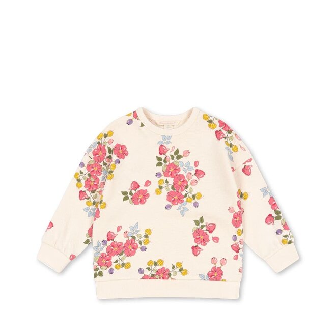 Konges Slojd - Loupy lou sweatshirt - Fleuri