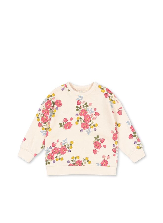 Konges Slojd - Loupy lou sweatshirt - Fleuri