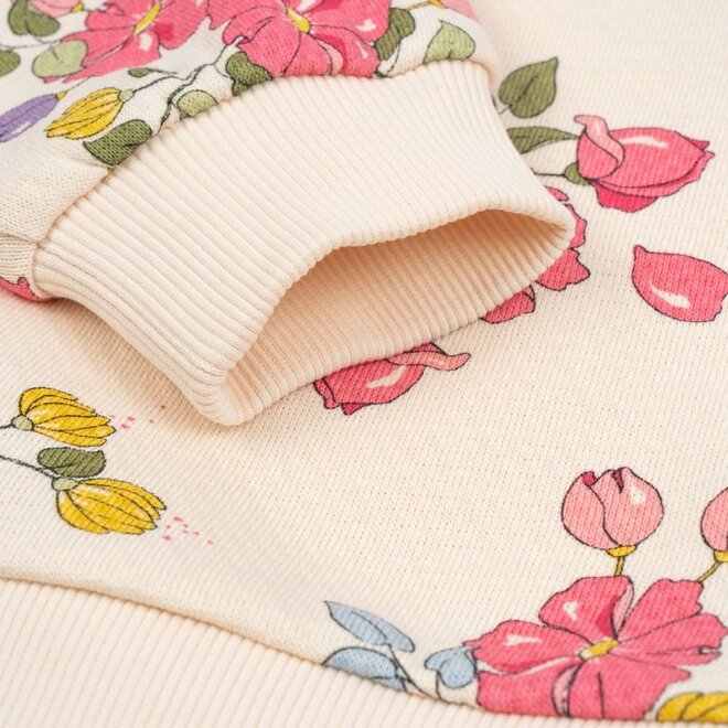 Konges Slojd - Loupy lou sweatshirt - Fleuri