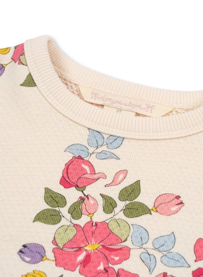 Konges Slojd - Loupy lou sweatshirt - Fleuri