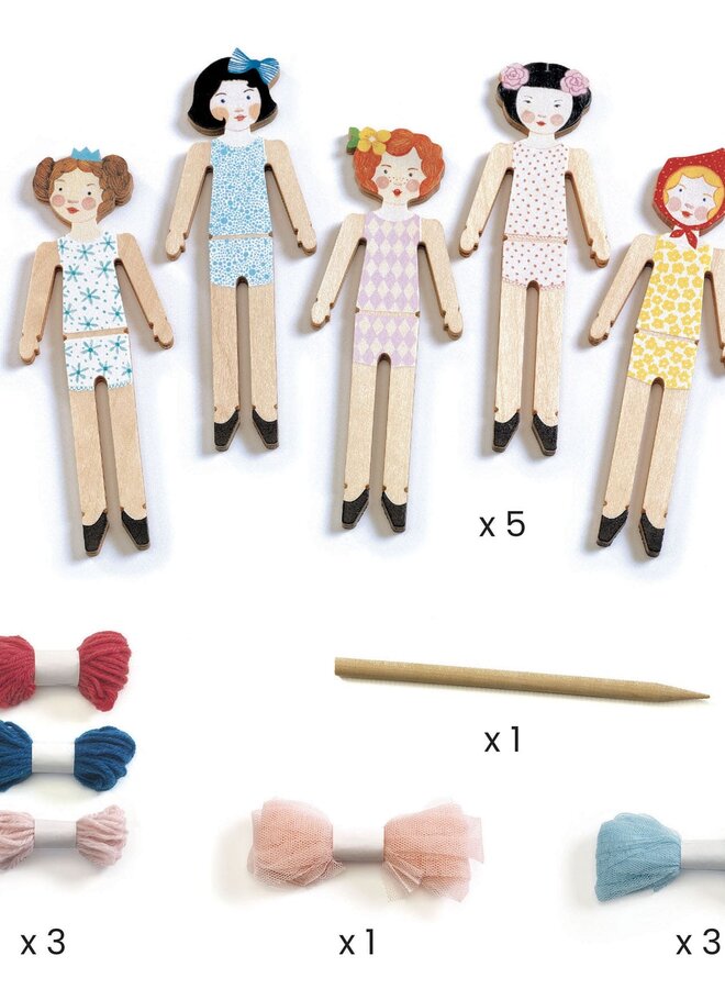 Djeco - DIY Sweet nights - Zorgenpopjes