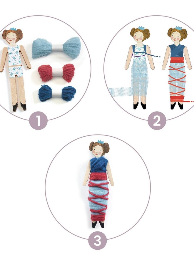 Djeco - DIY Sweet nights - Zorgenpopjes