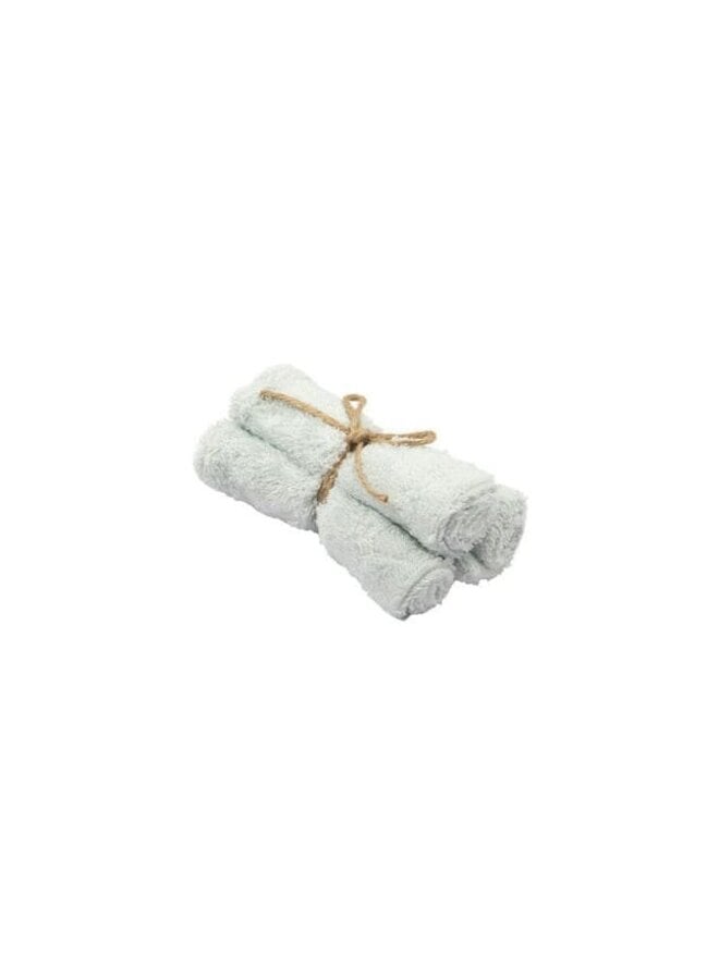 Timboo - Set van washandjes - Riviera Blue