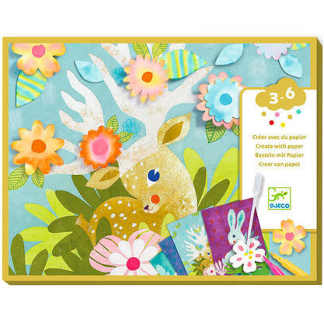 Djeco - Knutselen met vloeipapier