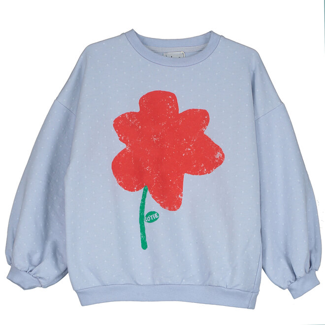 Lötiekids - Sweatshirt Big poppy Lavender