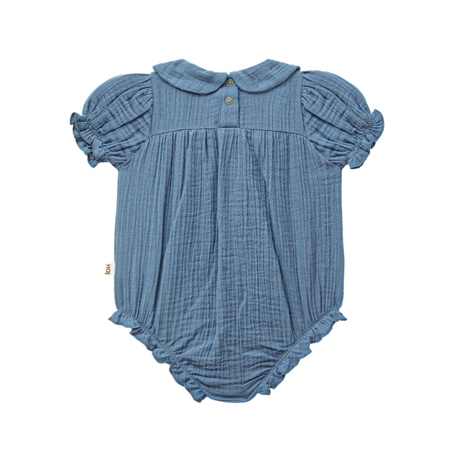 House of Jamie - Girls Rompersuit Indigo