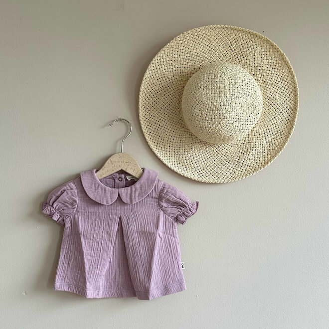 House of Jamie - Baby collar Tunic Rose