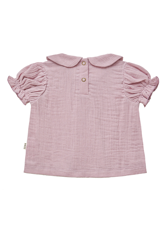 House of Jamie - Baby collar Tunic Rose