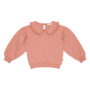 House of Jamie - Balloon collar sweater Peach blush