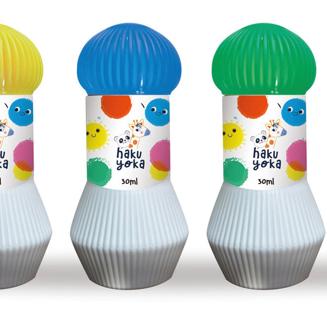Haku Yoka - Dot markers met 5 kleuren - Orginal