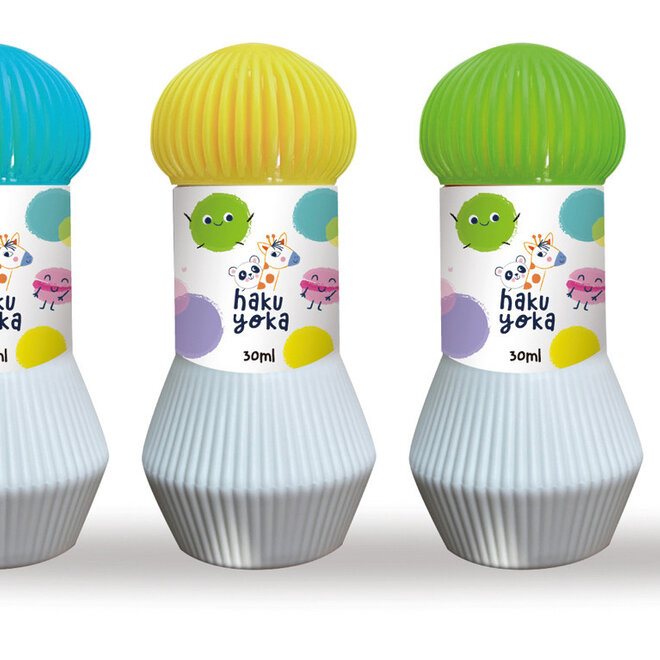 Haku Yoka - Dot markers met 5 kleuren - Pastel