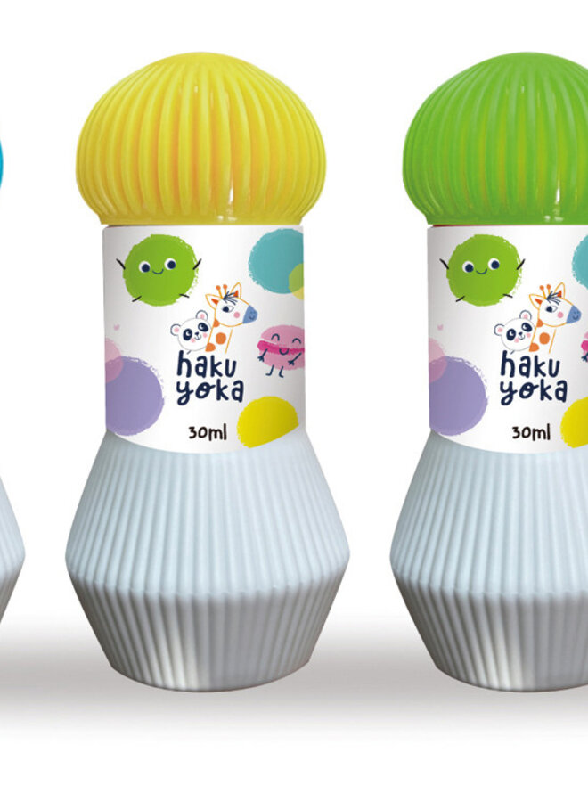 Haku Yoka - Dot markers met 5 kleuren - Pastel