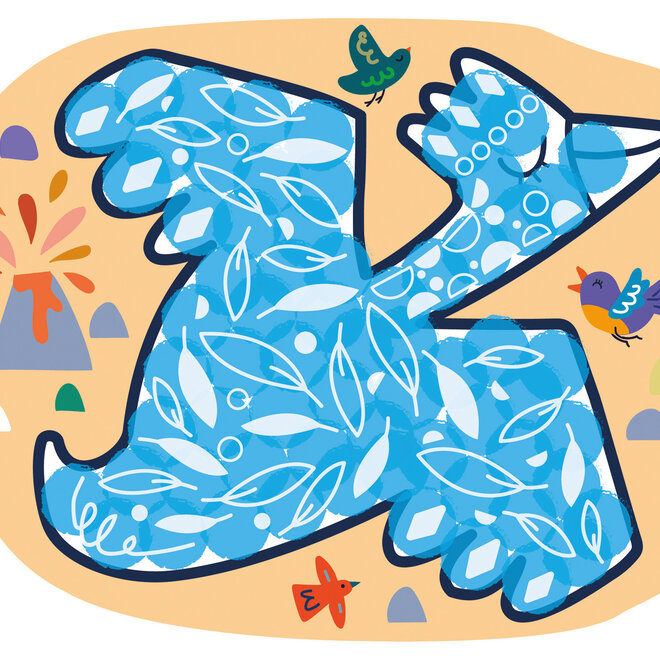 Haku Yoka - Magic reveal art/ Dinosaurussen