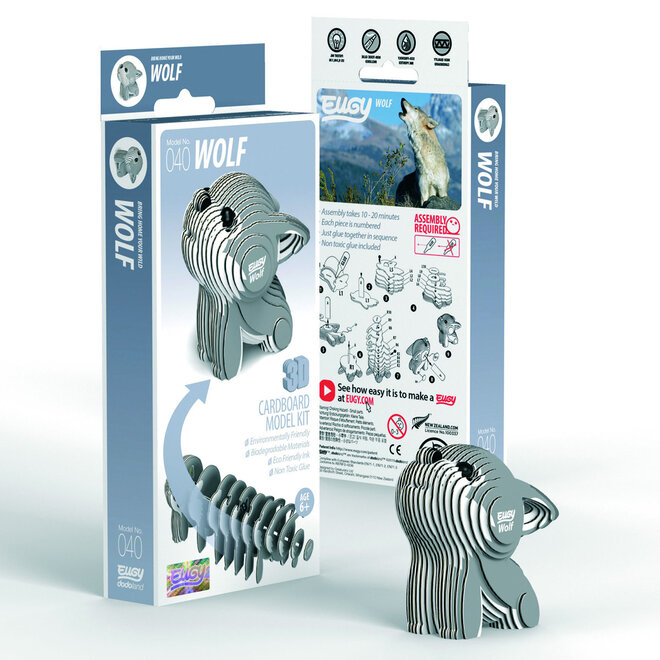 Eugy 3D Model : Wild dier / Wolf