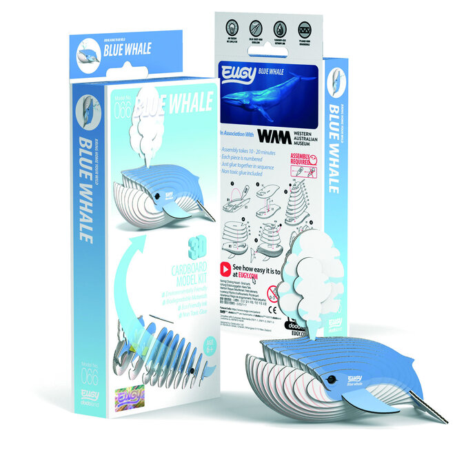 Eugy 3D Model : Zee dier / blauwe vis