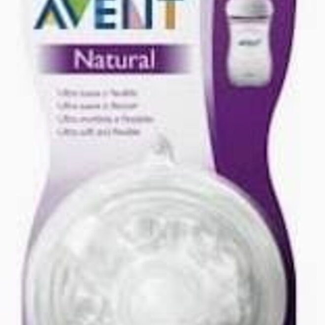 Avent philips  - natural speen - 2 pack