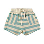 Babyclic - Shorts Aqua stripes