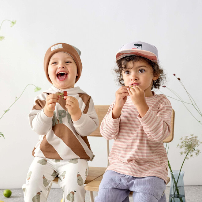 Lässig - Kids Sweater Happy milky / caramel