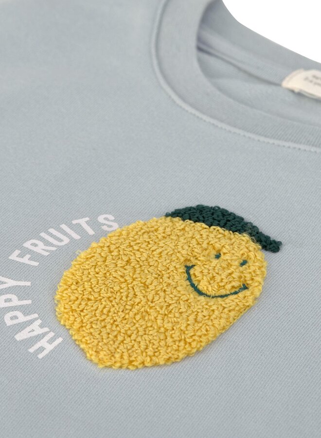 Lässig - Kids Sweater - Lemon light blue