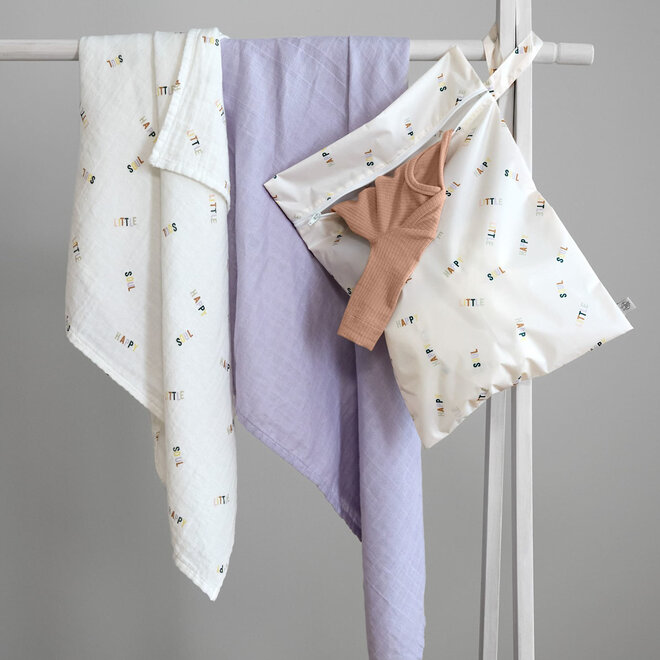 Lässig - Wet bag 2 pack - Happy Fruits lemon