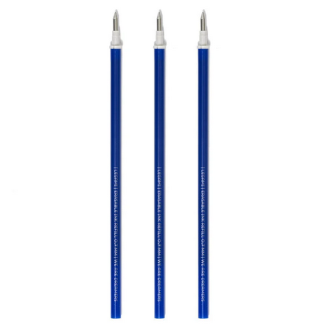 Legami - Erasable pen refills blue