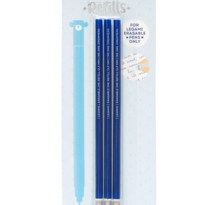 Legami - Erasable pen refill Blue