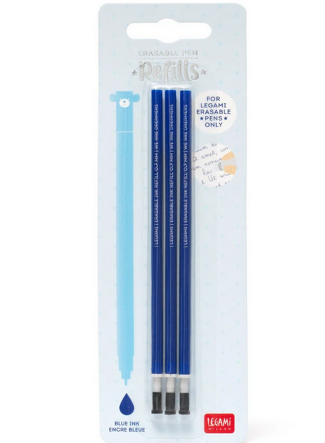 Legami - Erasable pen refill Blue ink