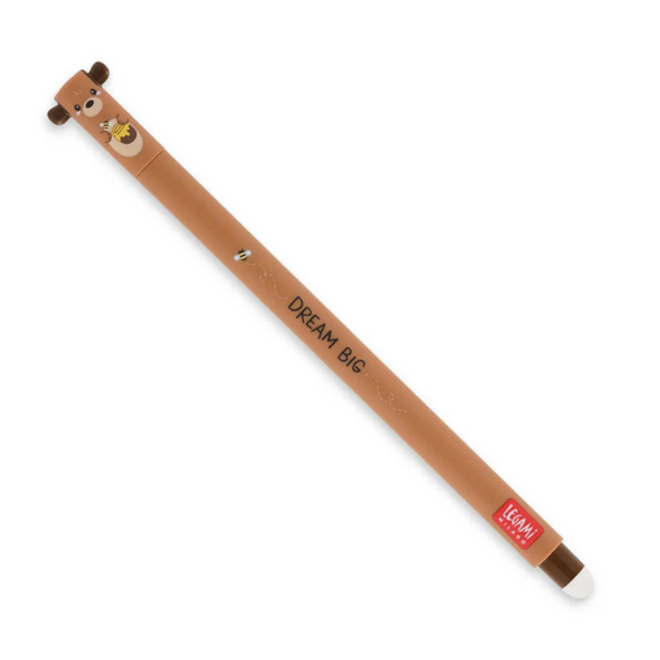 Legami - Erasable pen - Brown bear