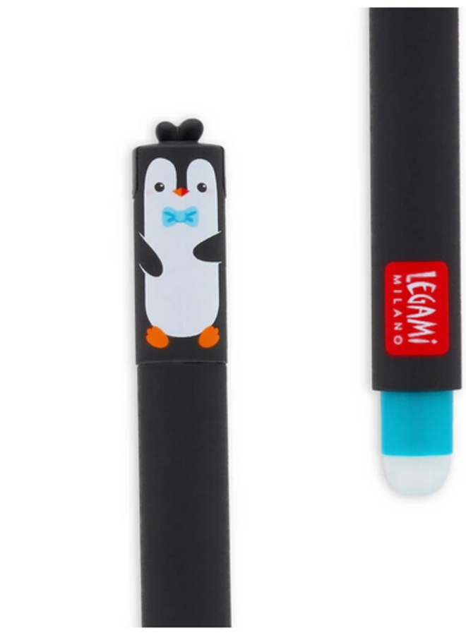 Legami - Erasable pen  - Penguin