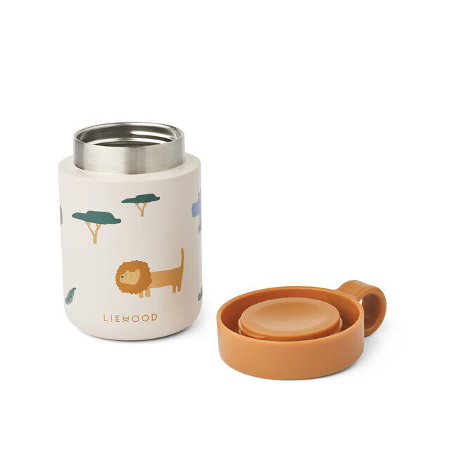 Liewood - Kiani Food Jar - Safari/Sandy Mix