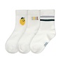 Lässig - Tennis socks 3 pieces gots lemon