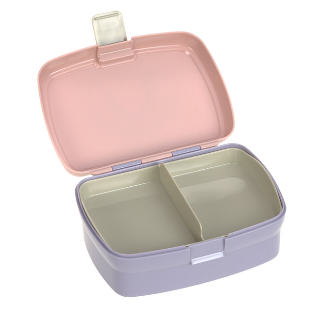 Lässig - Lunchbox Stainless Steel Little Gang  Heart lilac