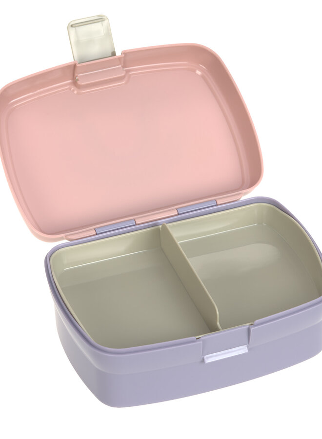 Lässig - Lunchbox Stainless Steel Little Gang  Heart lilac