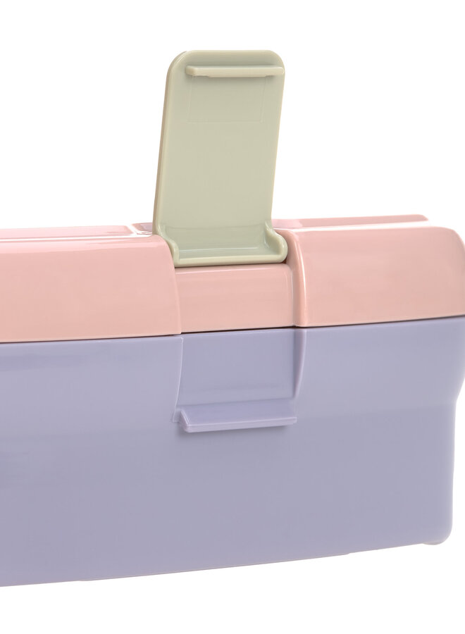 Lässig - Lunchbox Stainless Steel Little Gang  Heart lilac