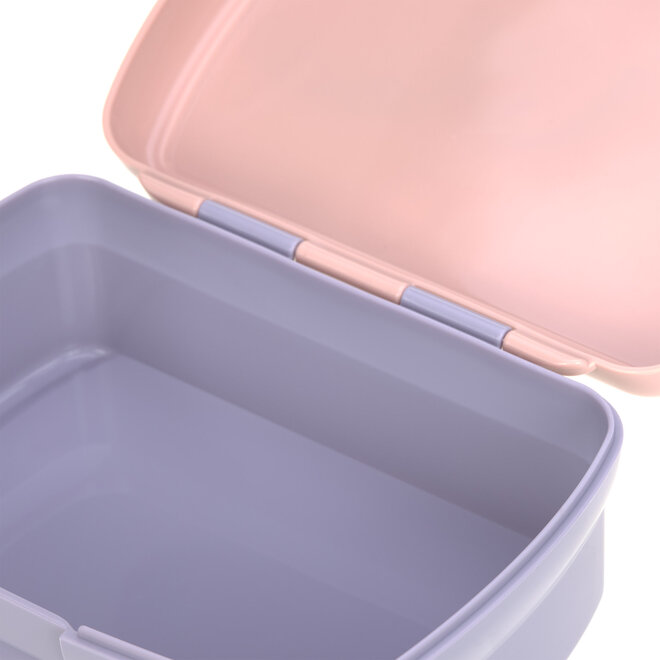 Lässig - Lunchbox Stainless Steel Little Gang  Heart lilac